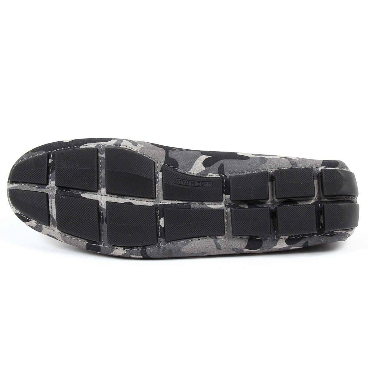Mocasines V 1969 Italia para hombre, color gris, ADAM