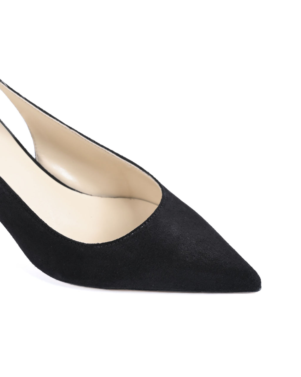 19V69 Italia Sandalia de tacón para mujer negra CHA65 ESTAMPADO NEGRO