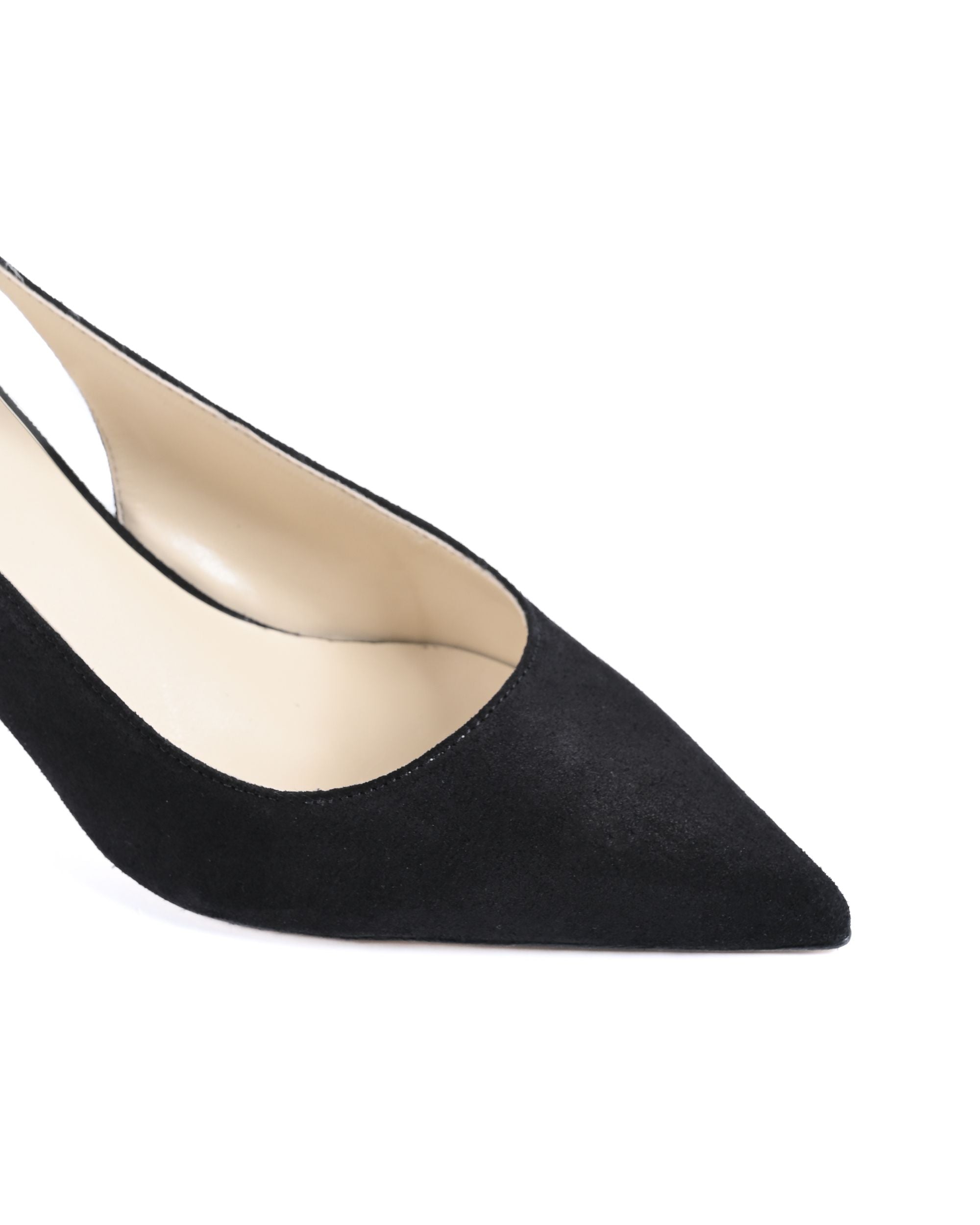 19V69 Italia Sandalia de tacón para mujer negra CHA65 ESTAMPADO NEGRO