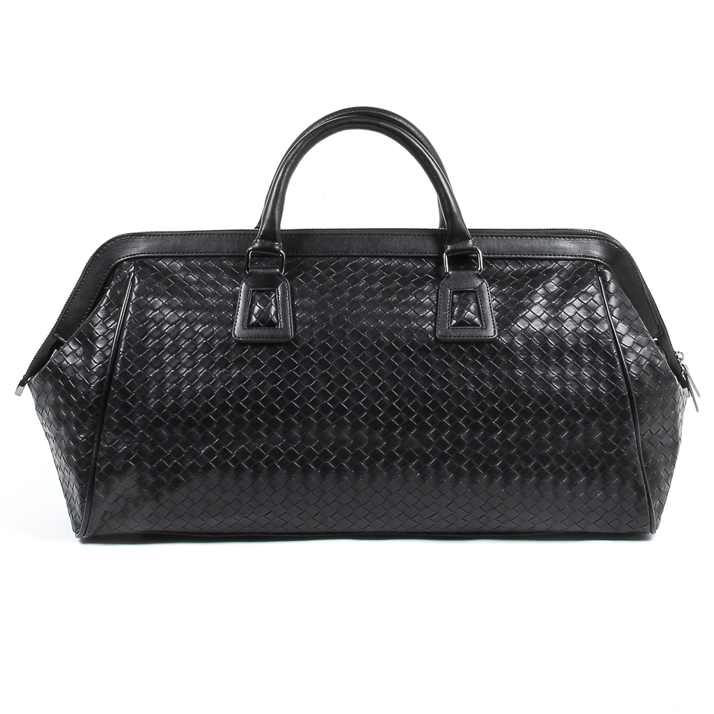 Bolso de mano para hombre V 1969 Italia negro WILLY