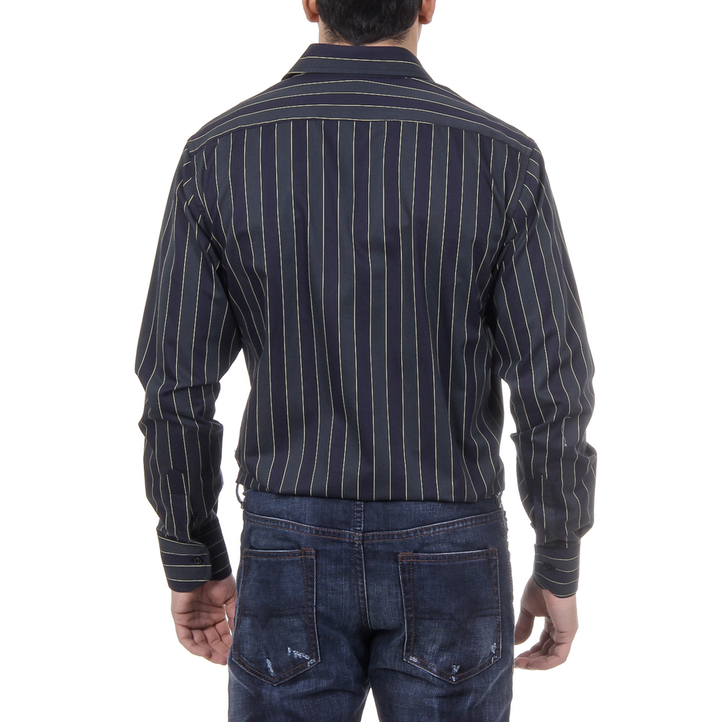 Camisa de cuello clásico para hombre V 1969 Italia 377 VAR. 520