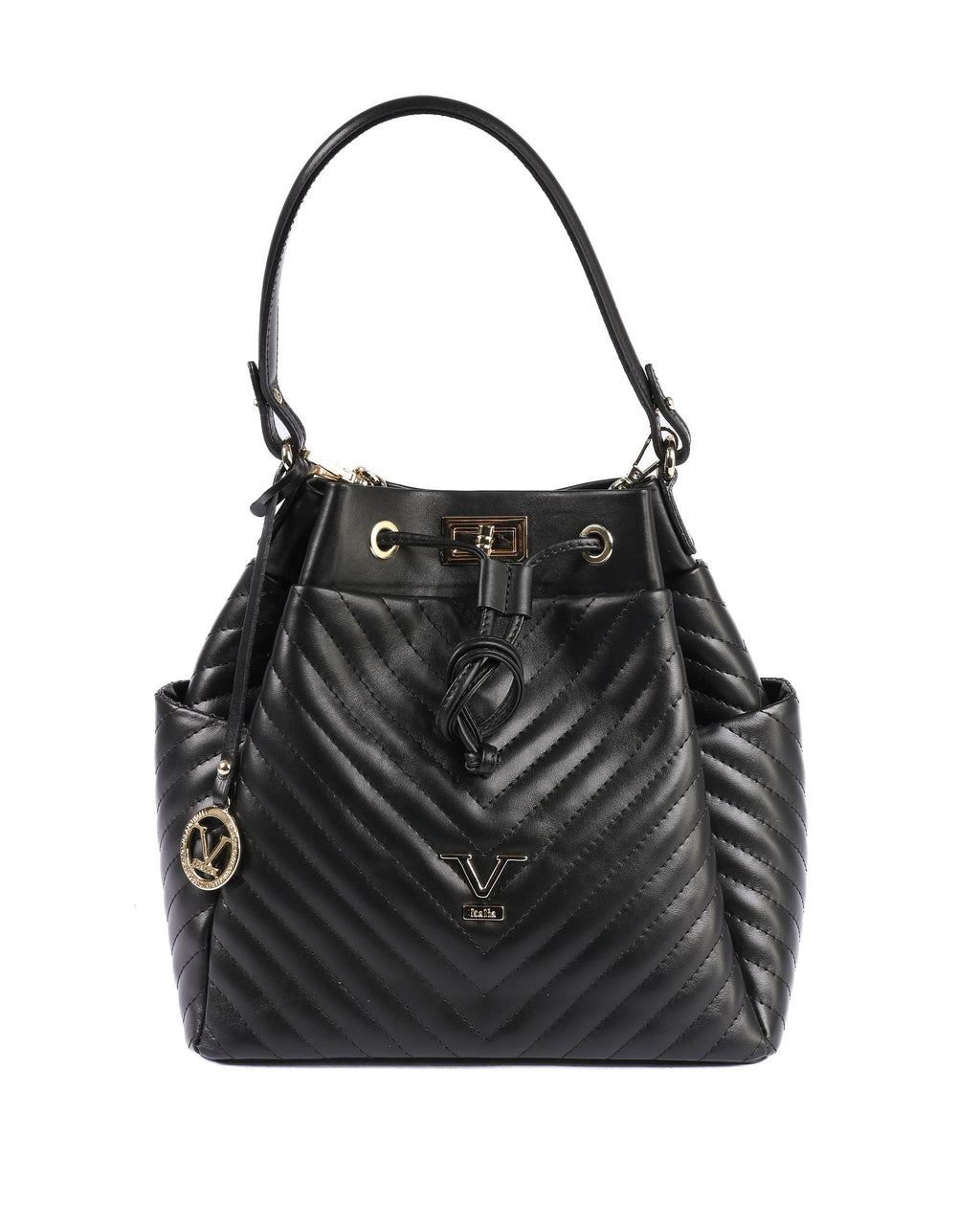 Bolso de mano para mujer V Italia BH10272 52 N SAUVAGE NERO