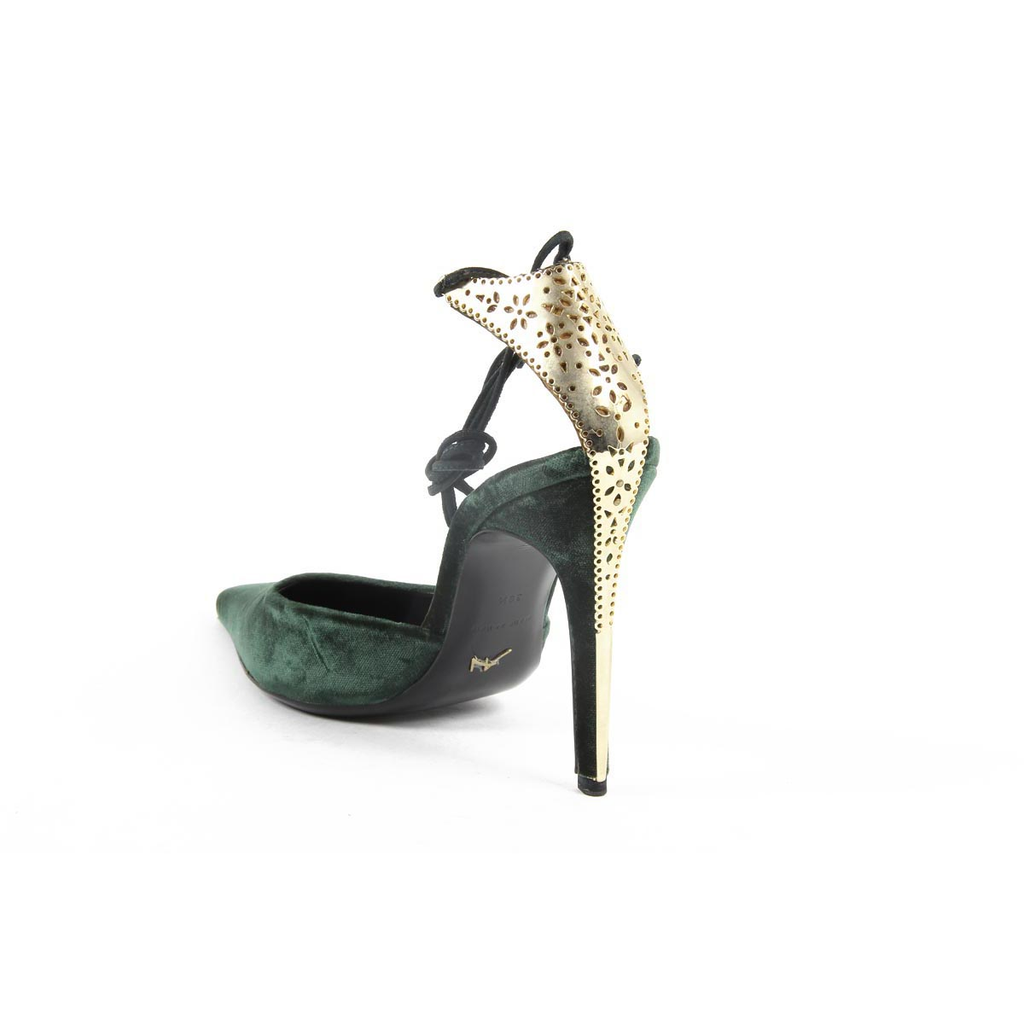Sandalia para mujer Alexandra Neel 6202 TERCIOPELO OLIVA