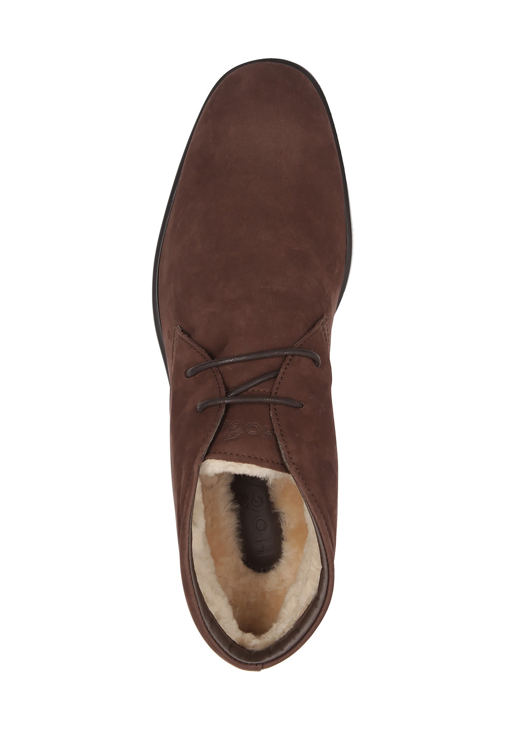 Hogan Mens Lace Up Shoe Brown HXM2090O95066Q9S808