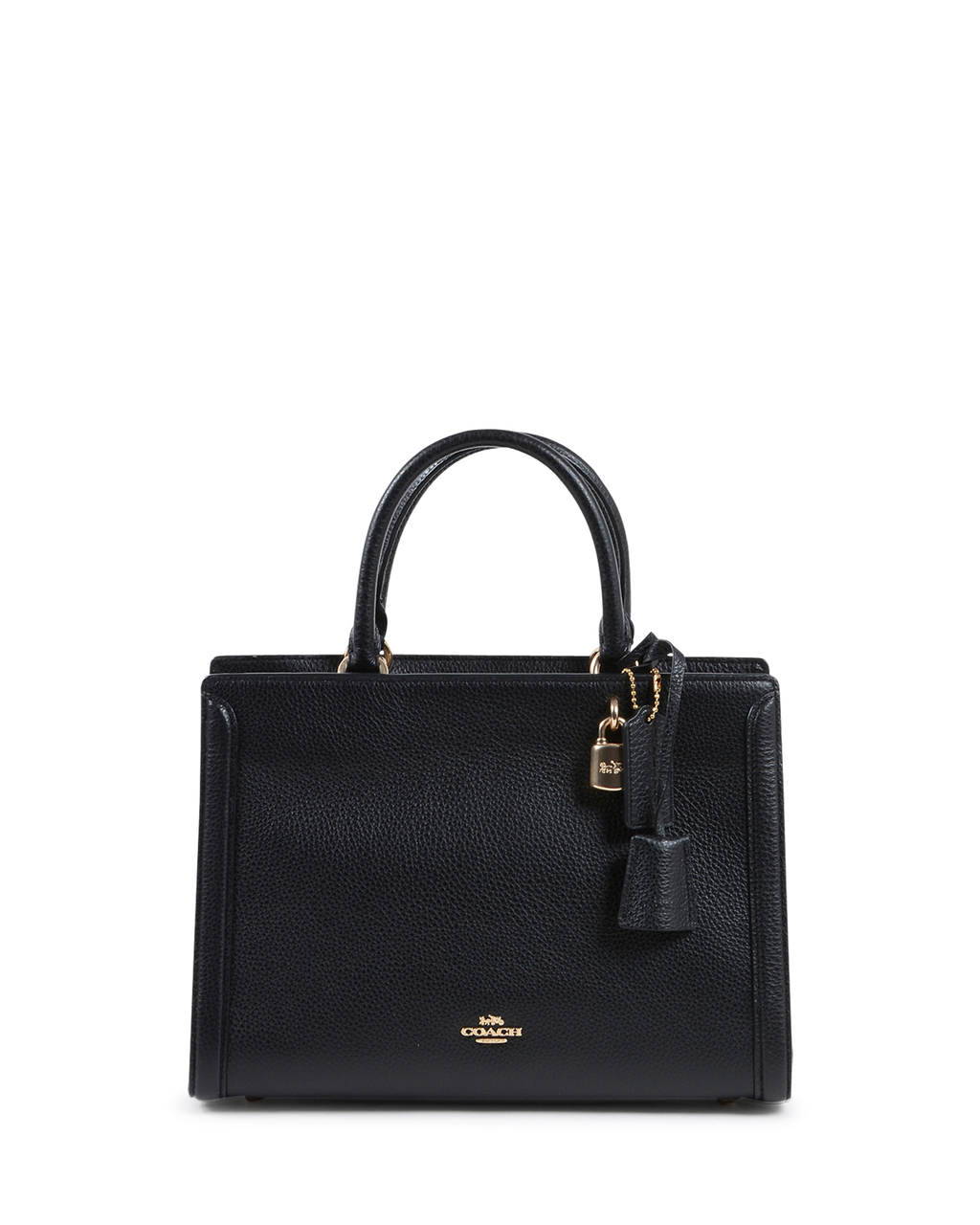 Bolso de mano Coach para mujer, color negro, F88037 NEGRO