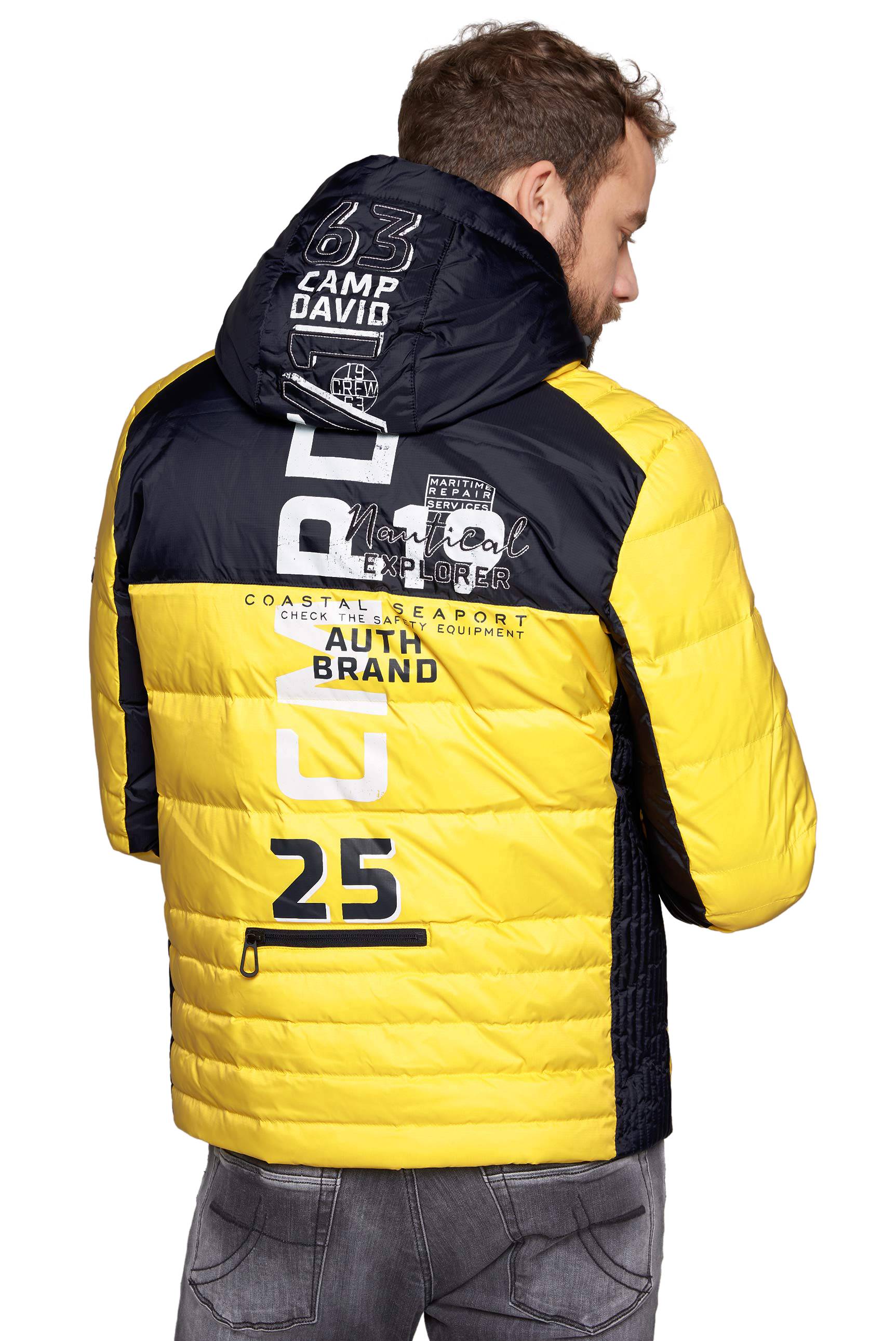 Chaqueta con capucha para hombre Camp David