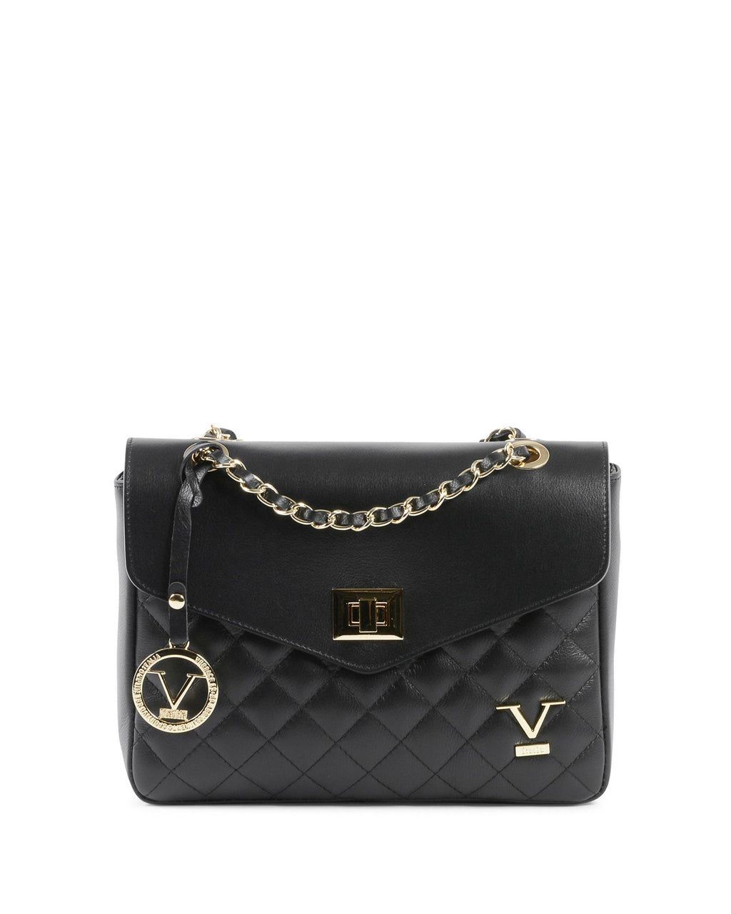 Bolso de mano para mujer V Italia negro V024-G SAUVAGE NERO
