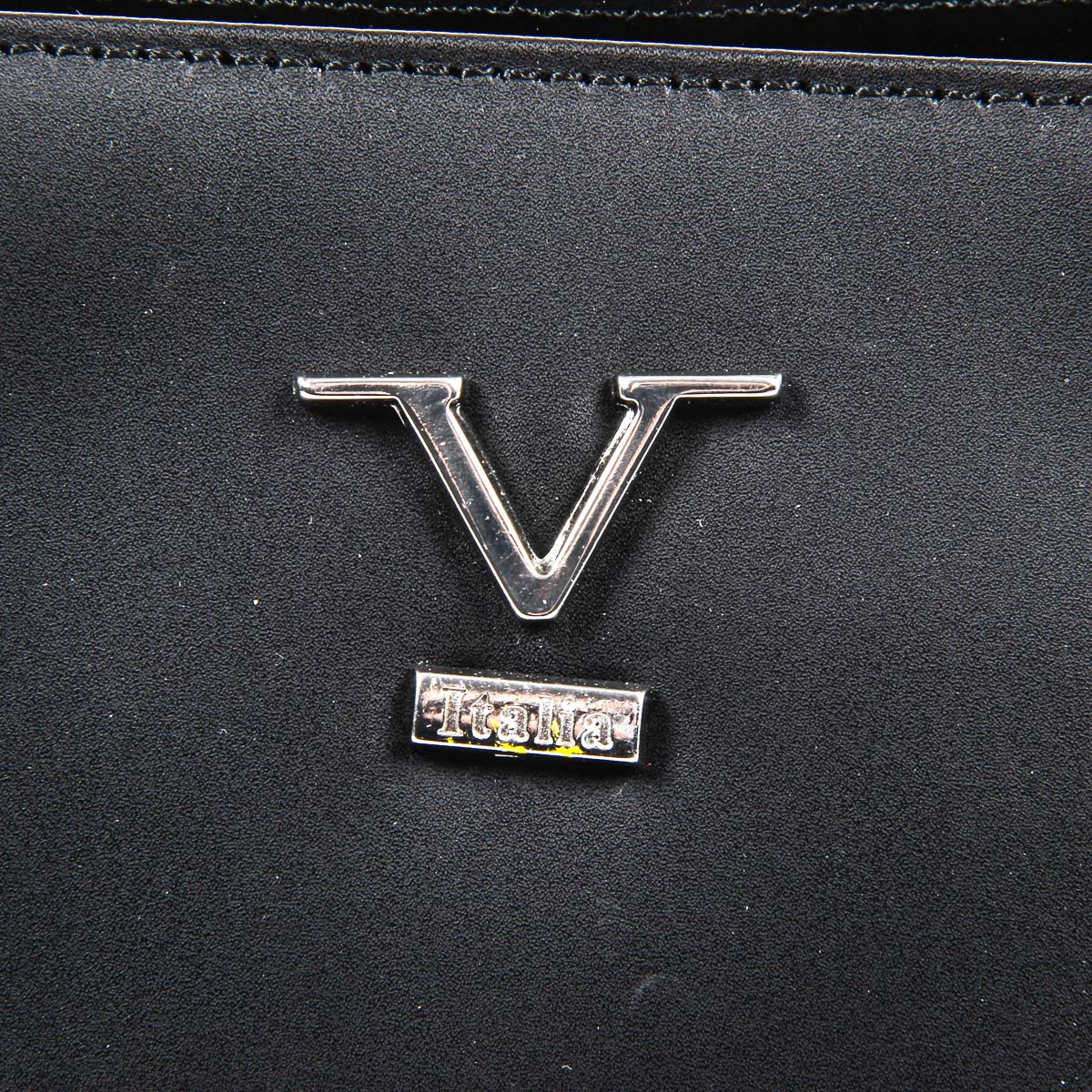 Bolso de mano para mujer V 1969 Italia V009-S RUGA NERO