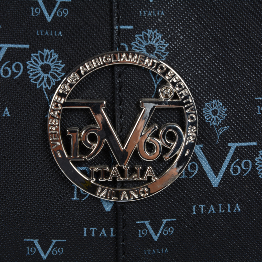 V 1969 Italia Womens Handbag Black LIMA