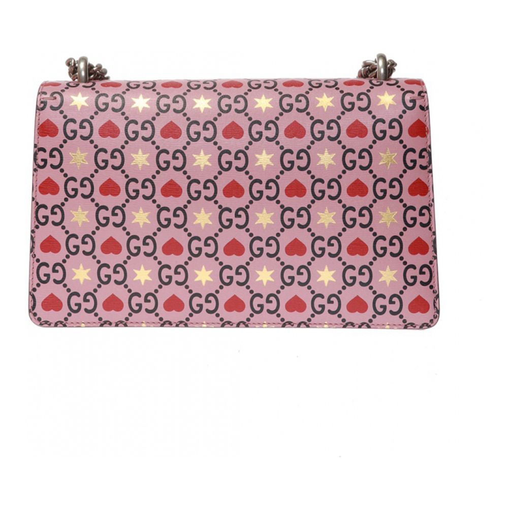 Bolso de hombro Gucci GG Leather Dionysus rosa
