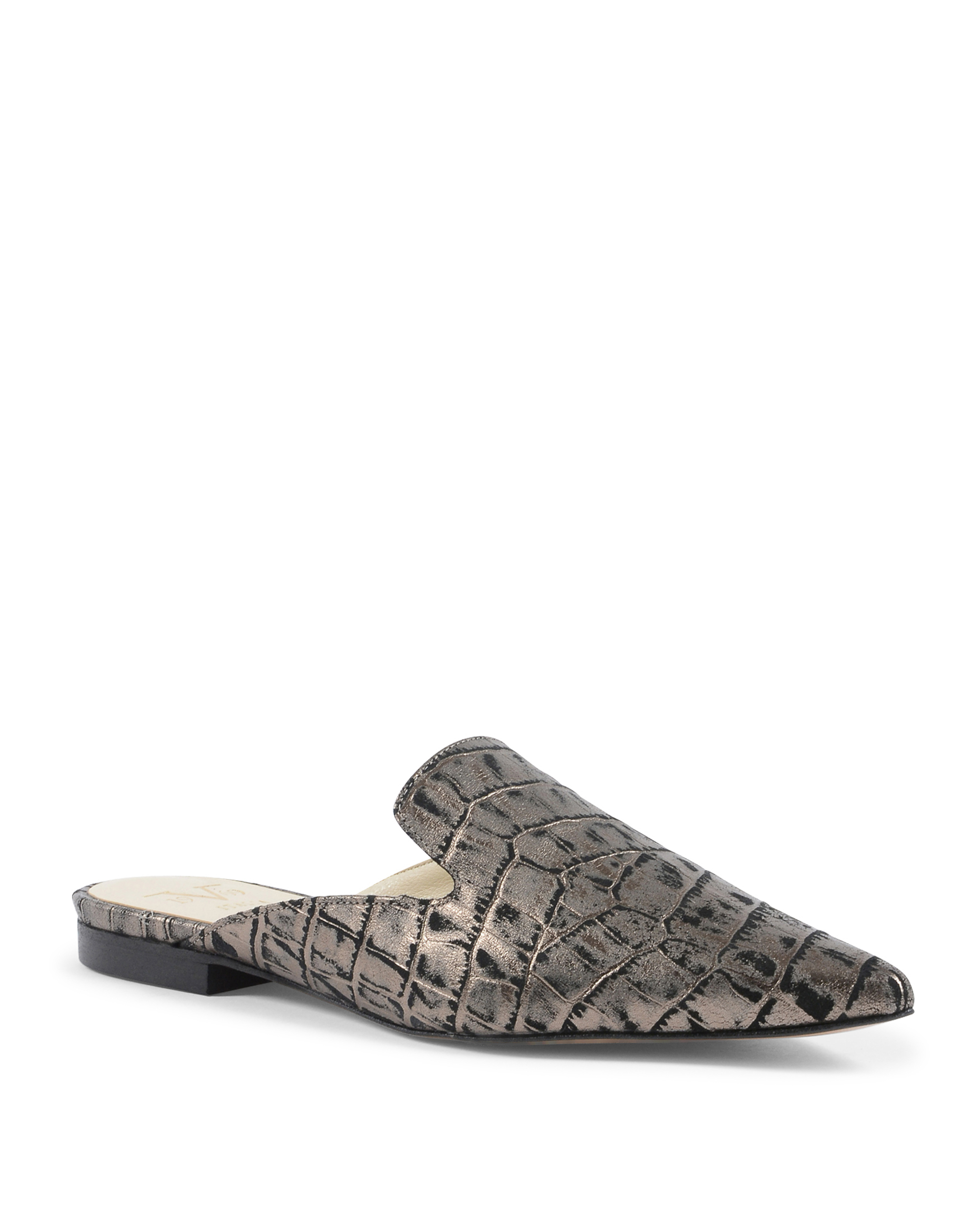 19V69 Italia Chanclas Mujer Plata SABOT DAMITA COCCO CANNA FUCILE