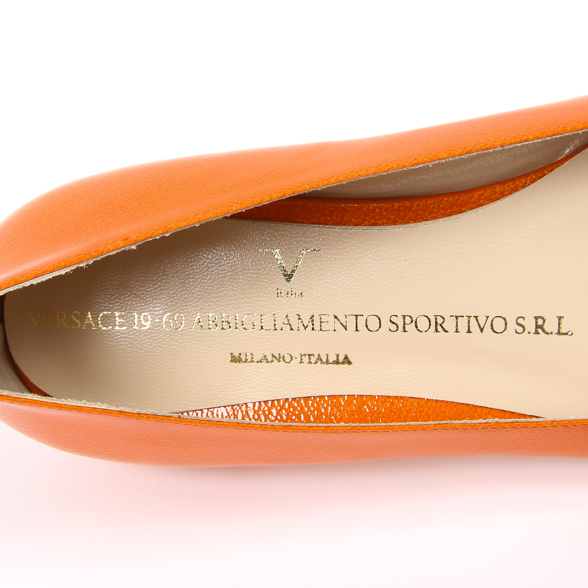 V 1969 Italia Womens Ballerina Orange CHIARA