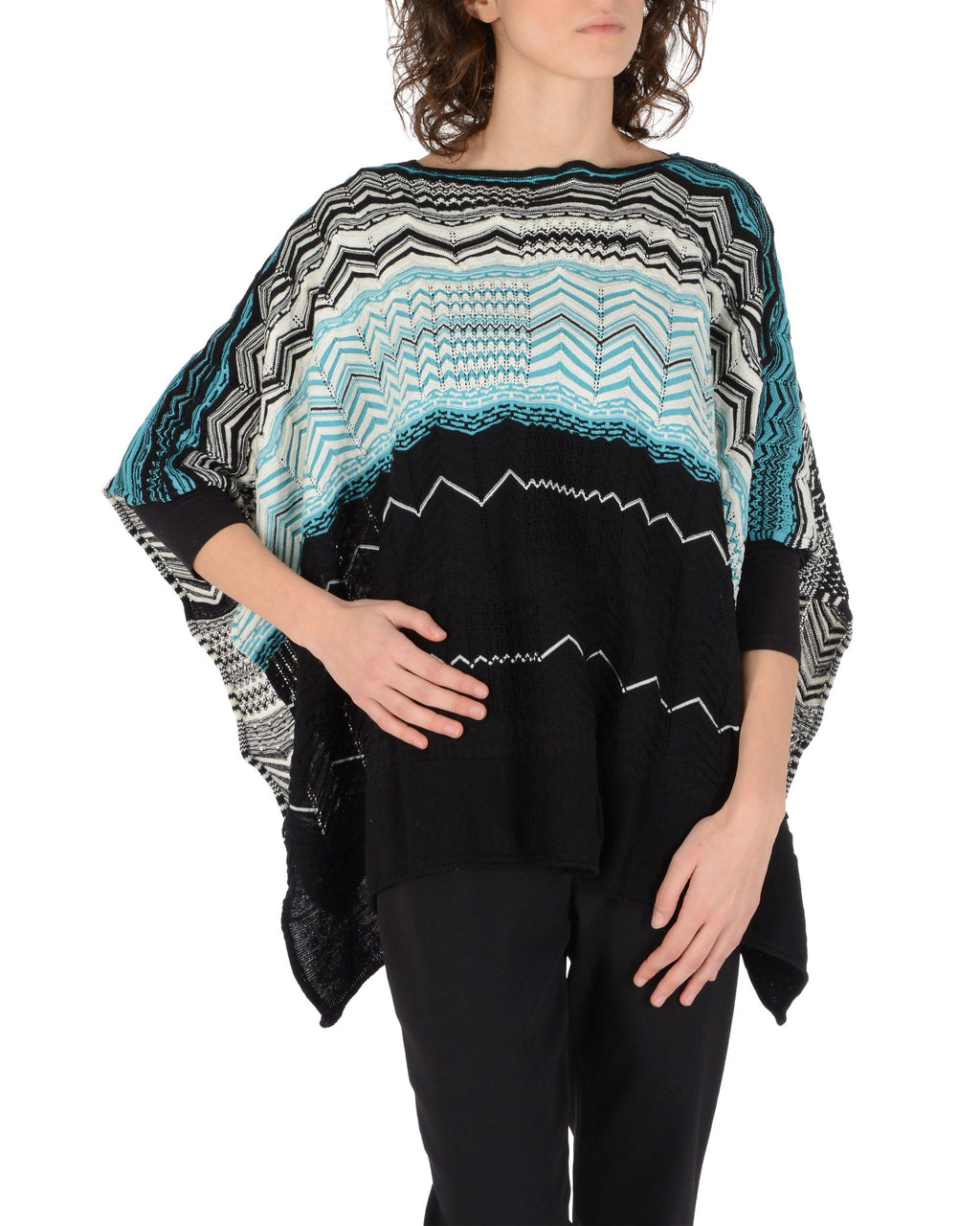 Poncho Missoni Mujer Multicolor POT8WMD55480002