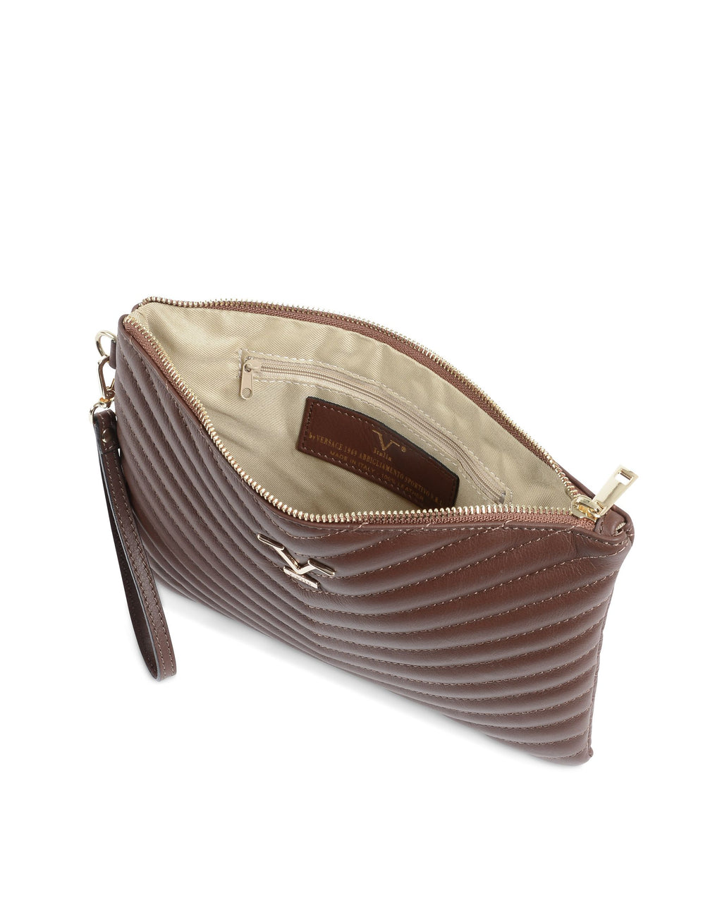 Bolso de mano Mujer V Italia Marrón V613 52 SAUVAGE BRUCIATO