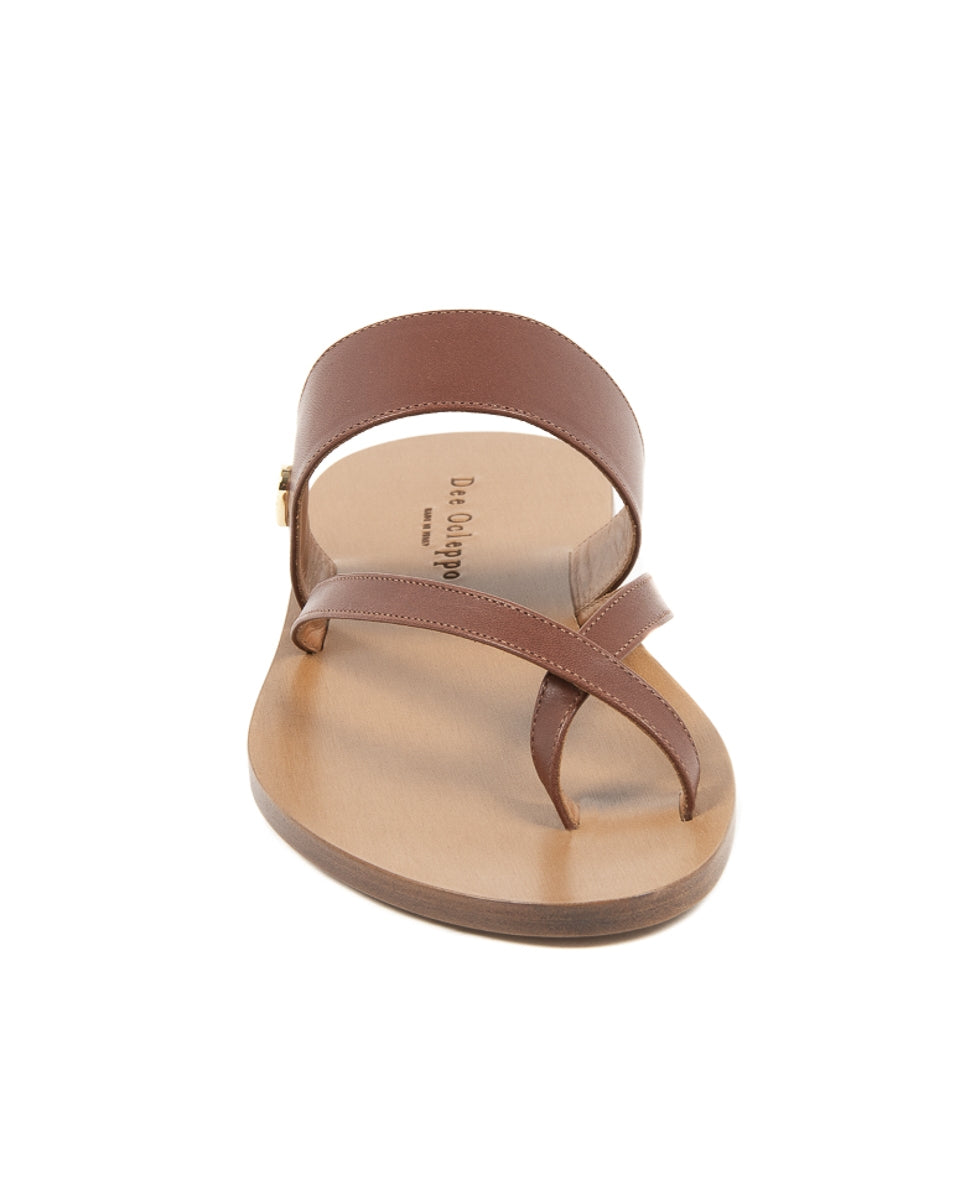 Sandalia para mujer Dee Ocleppo OC3503 VITELLO CUOIO