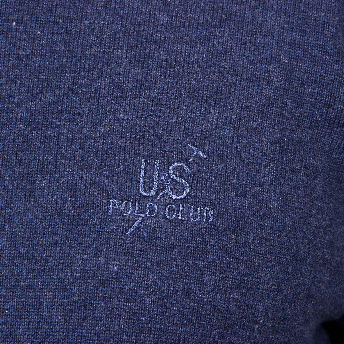 Suéter de hombre Ufford & Suffolk Polo Club de manga larga y cuello redondo PULLRUS100 AZUL OSCURO