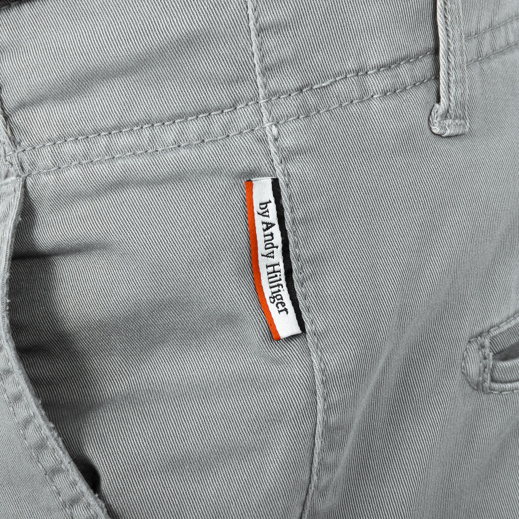 Pantalones cortos Andrew Charles para hombre gris claro JAKO