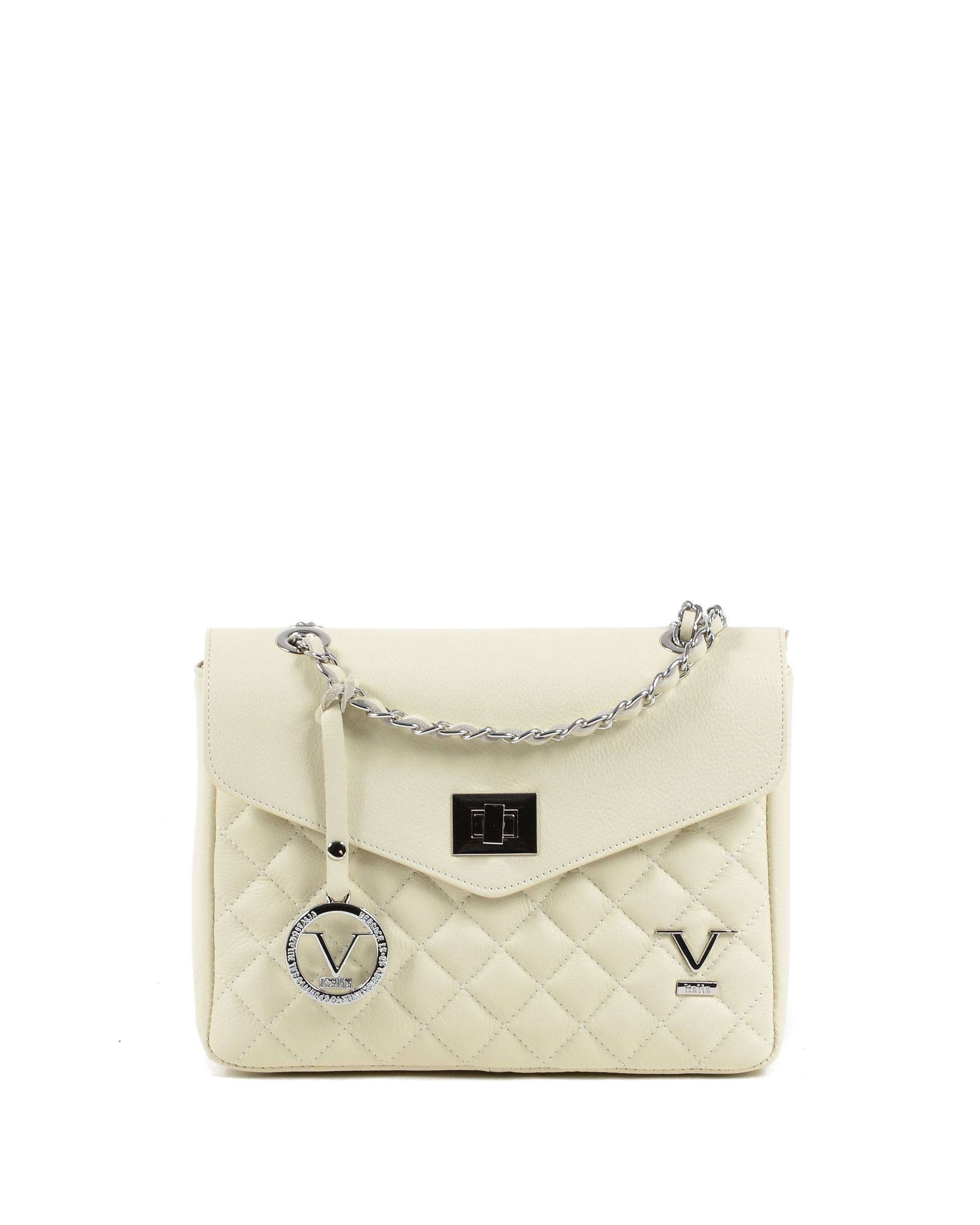 V Italia Womens Handbag Beige V024-S SAUVAGE BEIGE