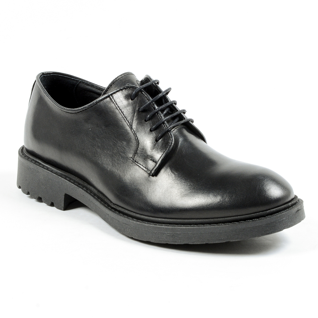 Andrew Charles Mens Lace Up Shoe Black JIMI