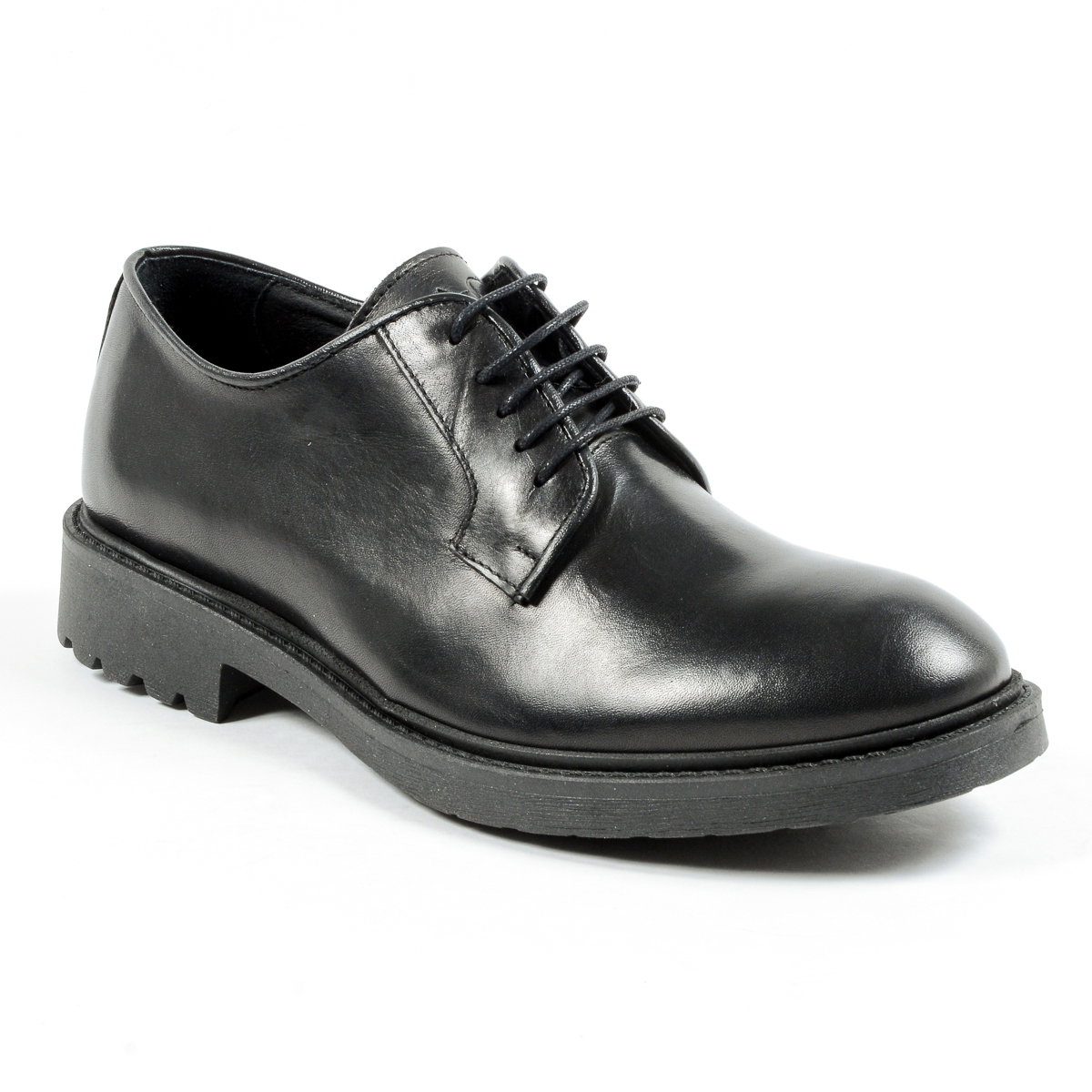 Andrew Charles Mens Lace Up Shoe Black JIMI