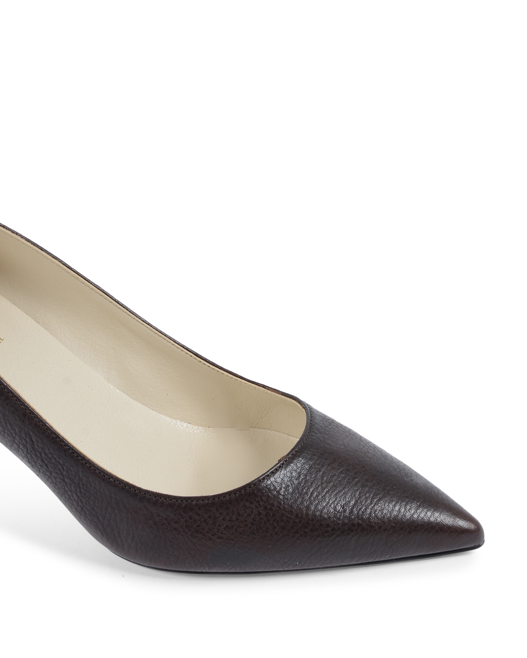 19V69 Italia - Zapatos de salón para mujer, color marrón oscuro, INES65 JUNIOR CALF CAFFE