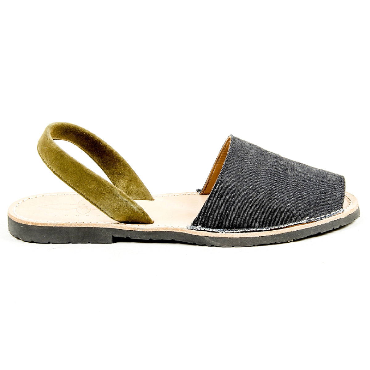Sandalia plana Del Rio London para hombre VINTAGE H DENIM 14SS10304