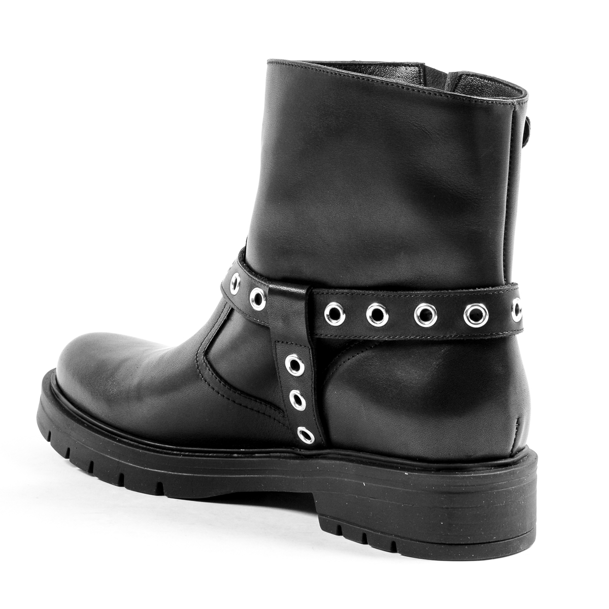 Andrew Charles Womens Short Boot Black ARETHA