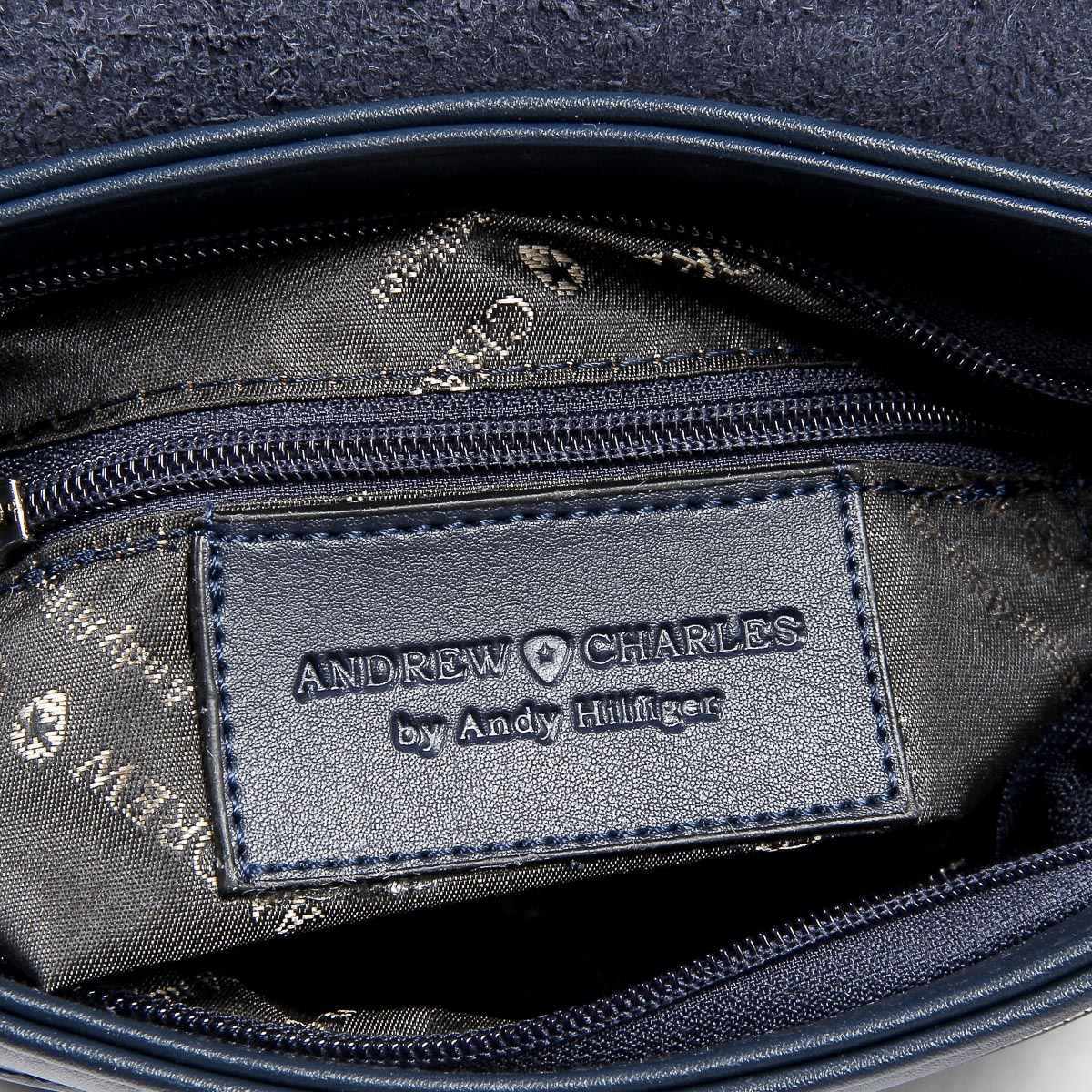 Bolso de mano para hombre Andrew Charles azul oscuro CARL