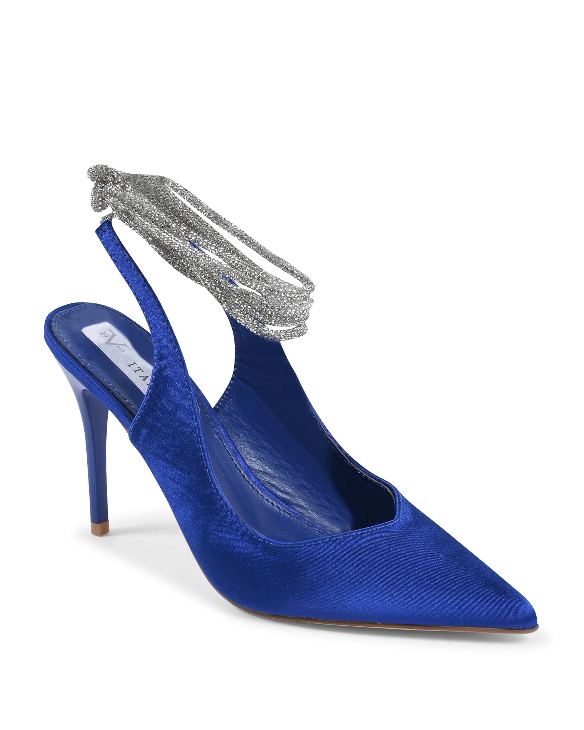 19V69 Italia Zapatos de salón para mujer azules HL032 BLU