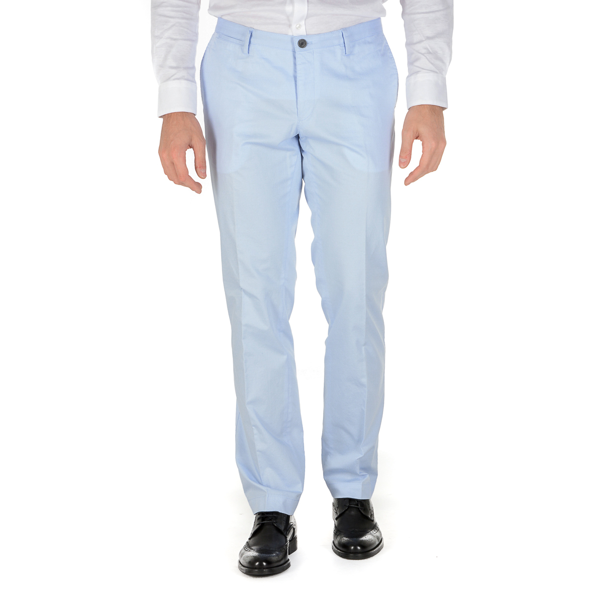 Pantalones Hugo Boss para hombre azul claro STANINO