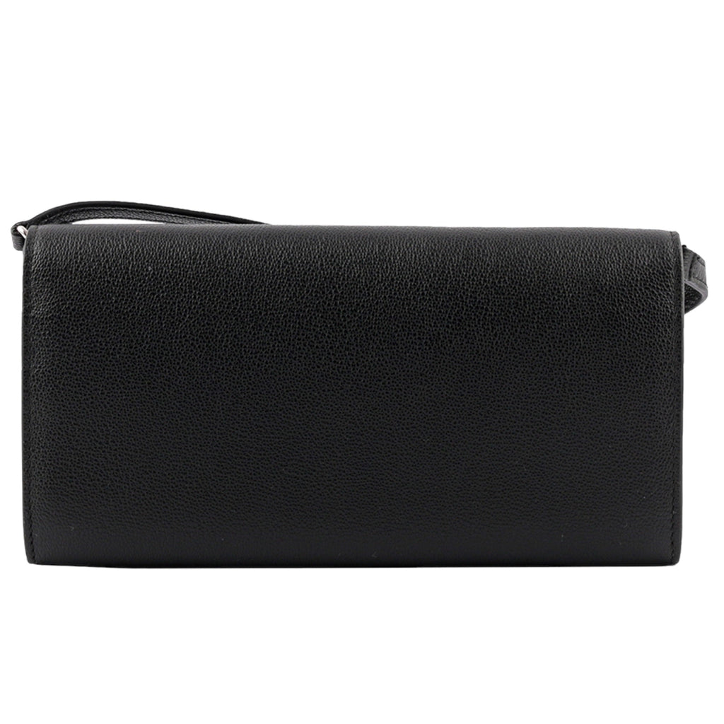 Bolso bandolera de piel Henley de Burberry, color negro