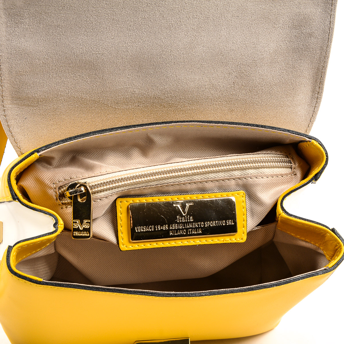 V 1969 Italia Womens Handbag Yellow LAOS