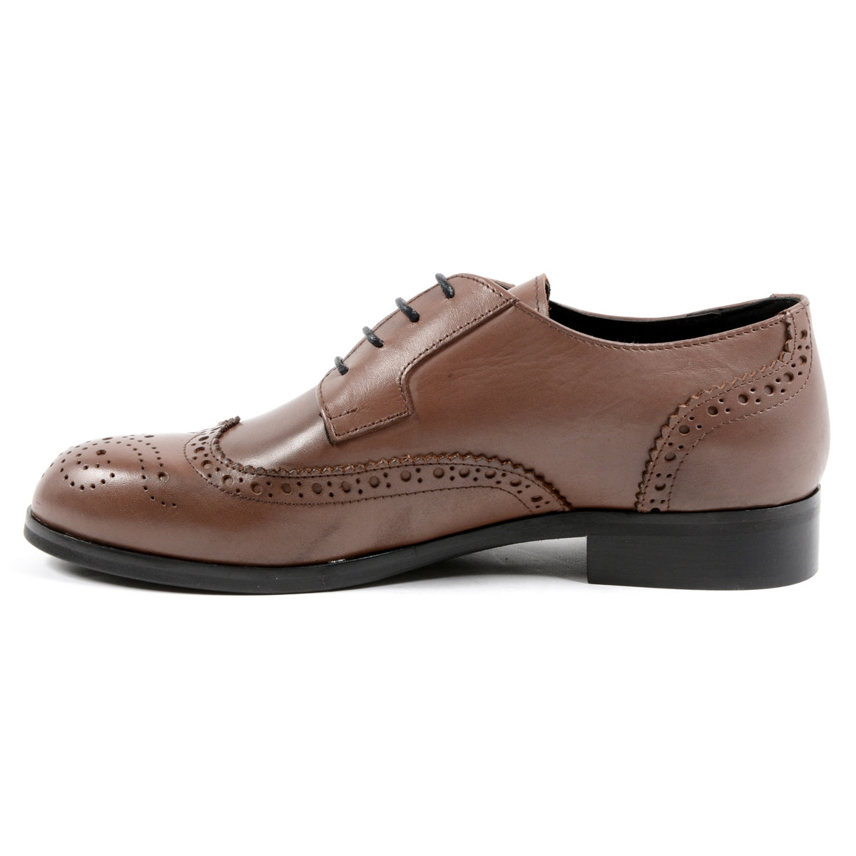 V 1969 Italia - Zapato con cordones para mujer, color marrón, SULLY