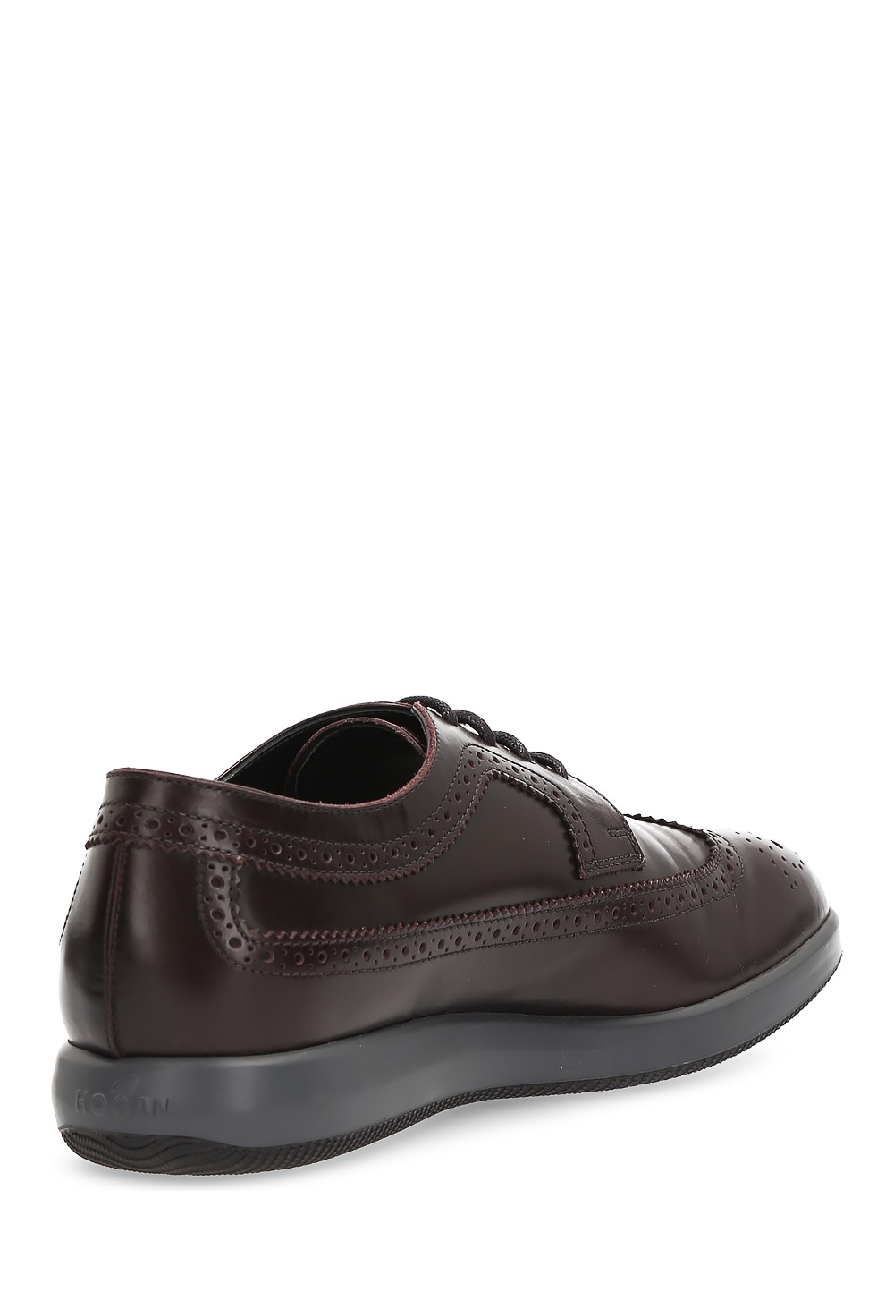 Hogan Mens Lace Up Shoe Brown HXM2090L08066MAR807