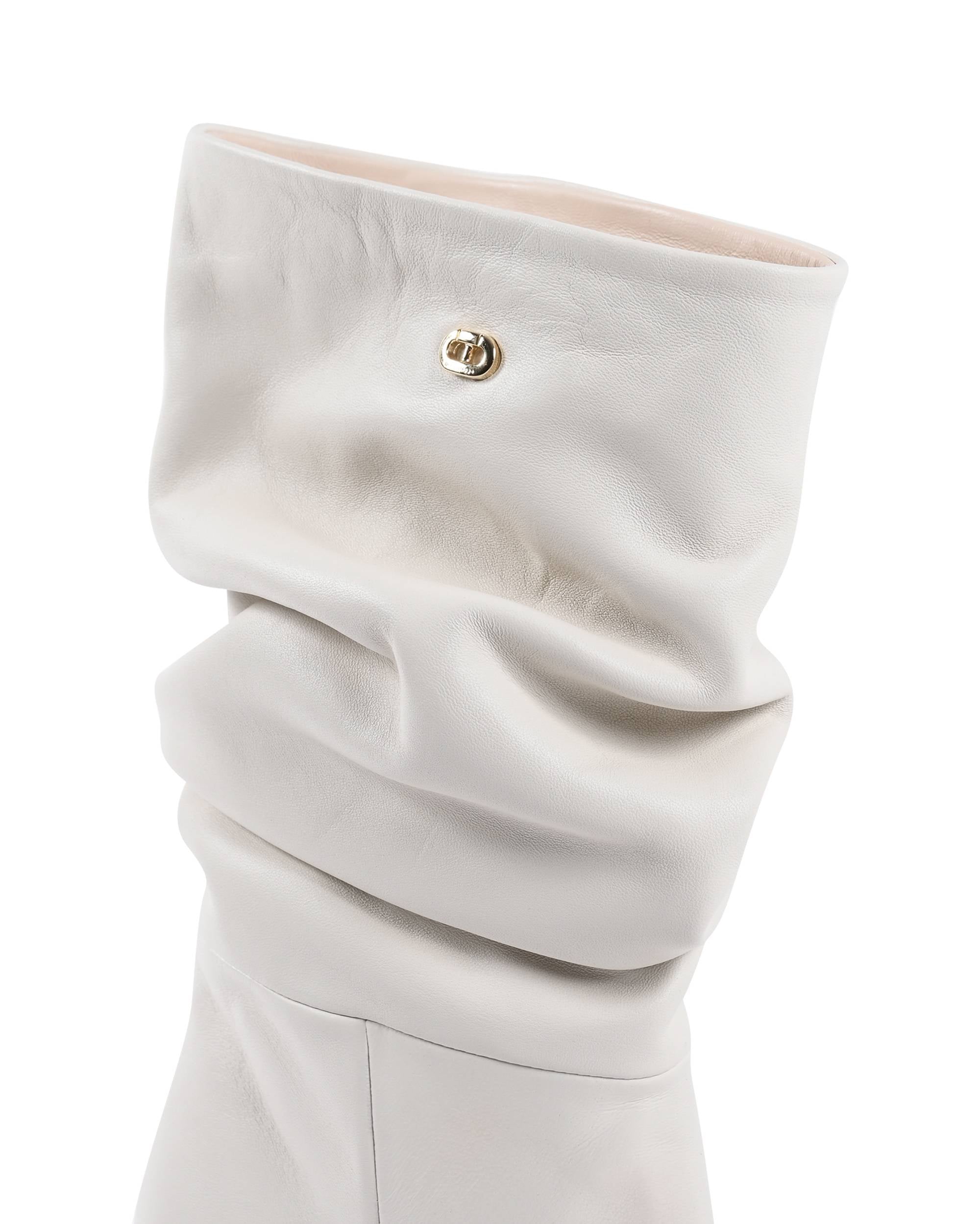 Bota Cady - Bota Corta Blanco Roto
