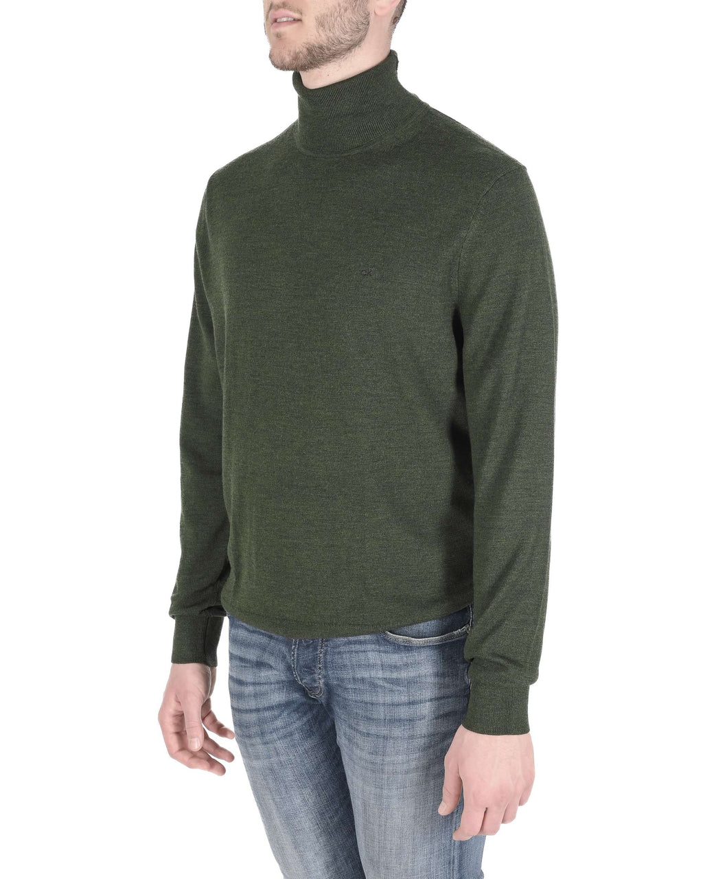 Suéter verde para hombre de Calvin Klein K10K102751MRZ
