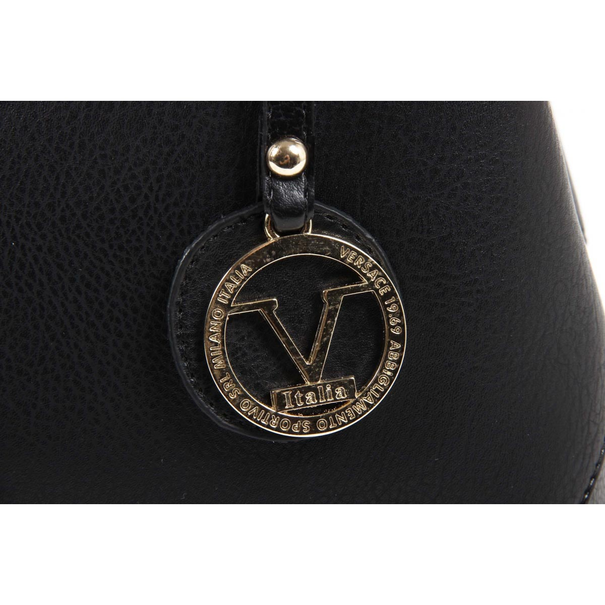 Bolso de mano para mujer V 1969 Italia VE04 NEGRO