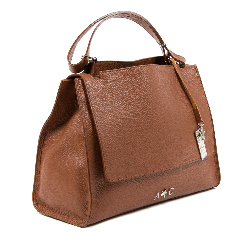 Bolso de mano para mujer Andrew Charles marrón GIADA