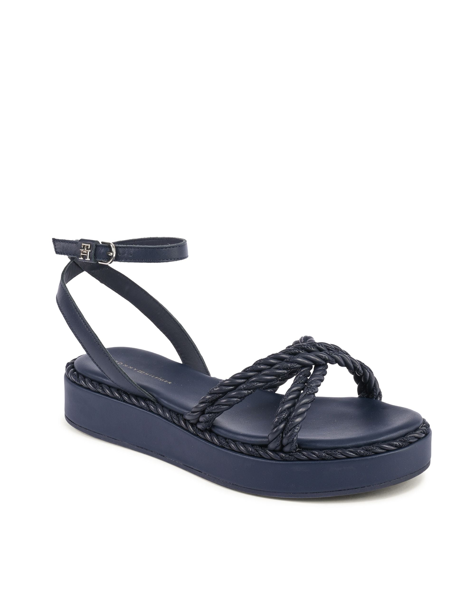Sandalia Tommy Hilfiger para mujer azul FW0FW07136DW6