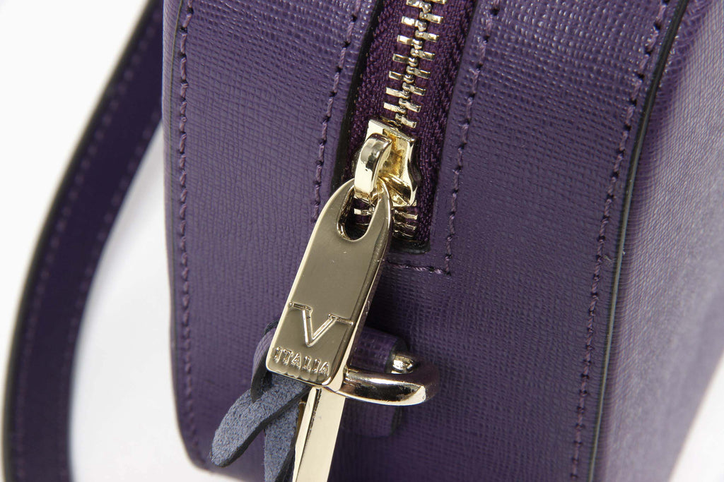 Bolso de mano para mujer V 1969 Italia V001 SAFFIANO VIOLA
