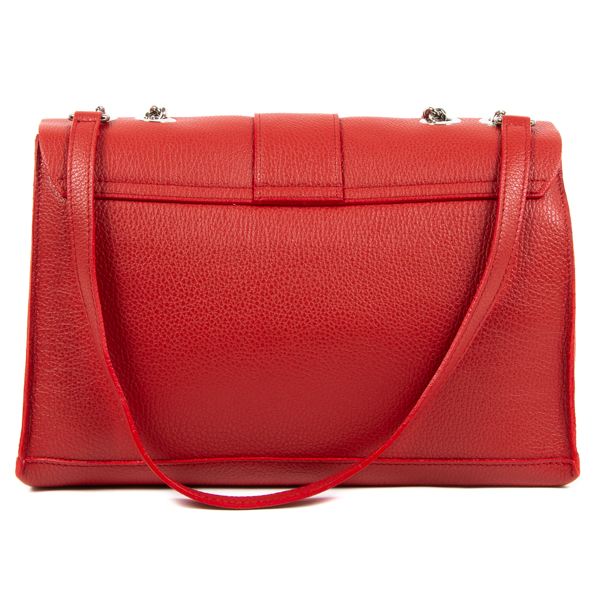 V 1969 Italia Womens Handbag Red ELLY