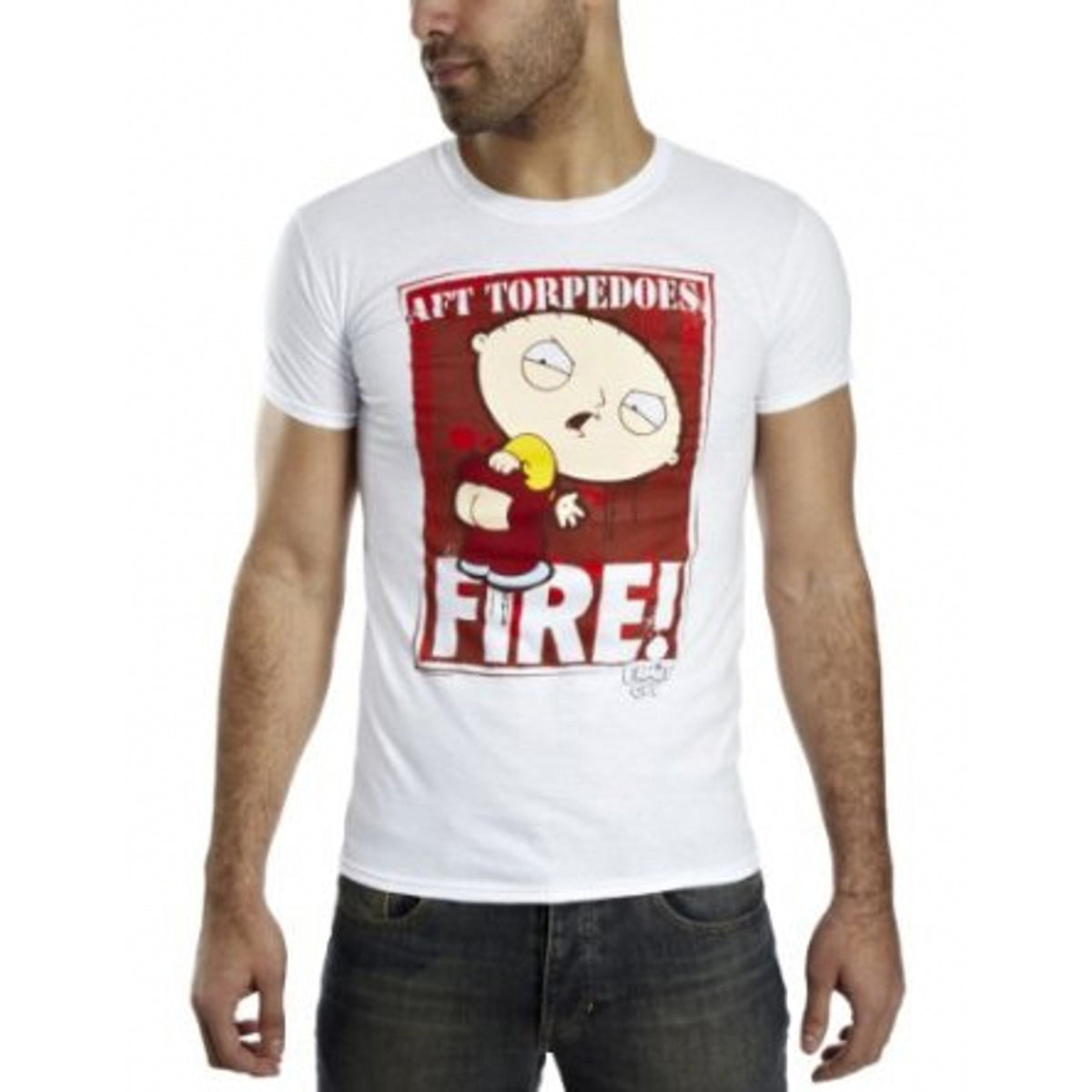 Camiseta de Stewie Griffin de la casa familiar Bravado