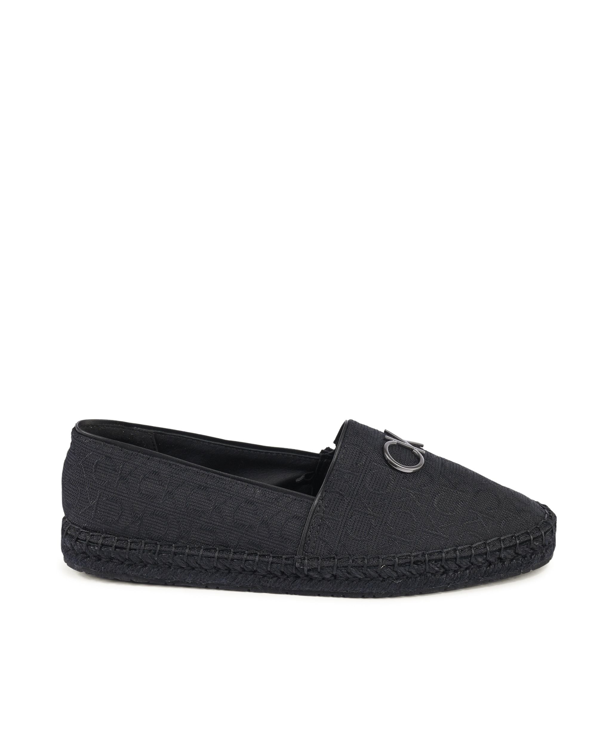 Alpargatas Calvin Klein para mujer negras HW0HW014580GN