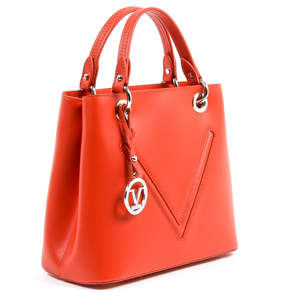 Bolso de mano para mujer V 1969 Italia V004-S RUGA ROSSO