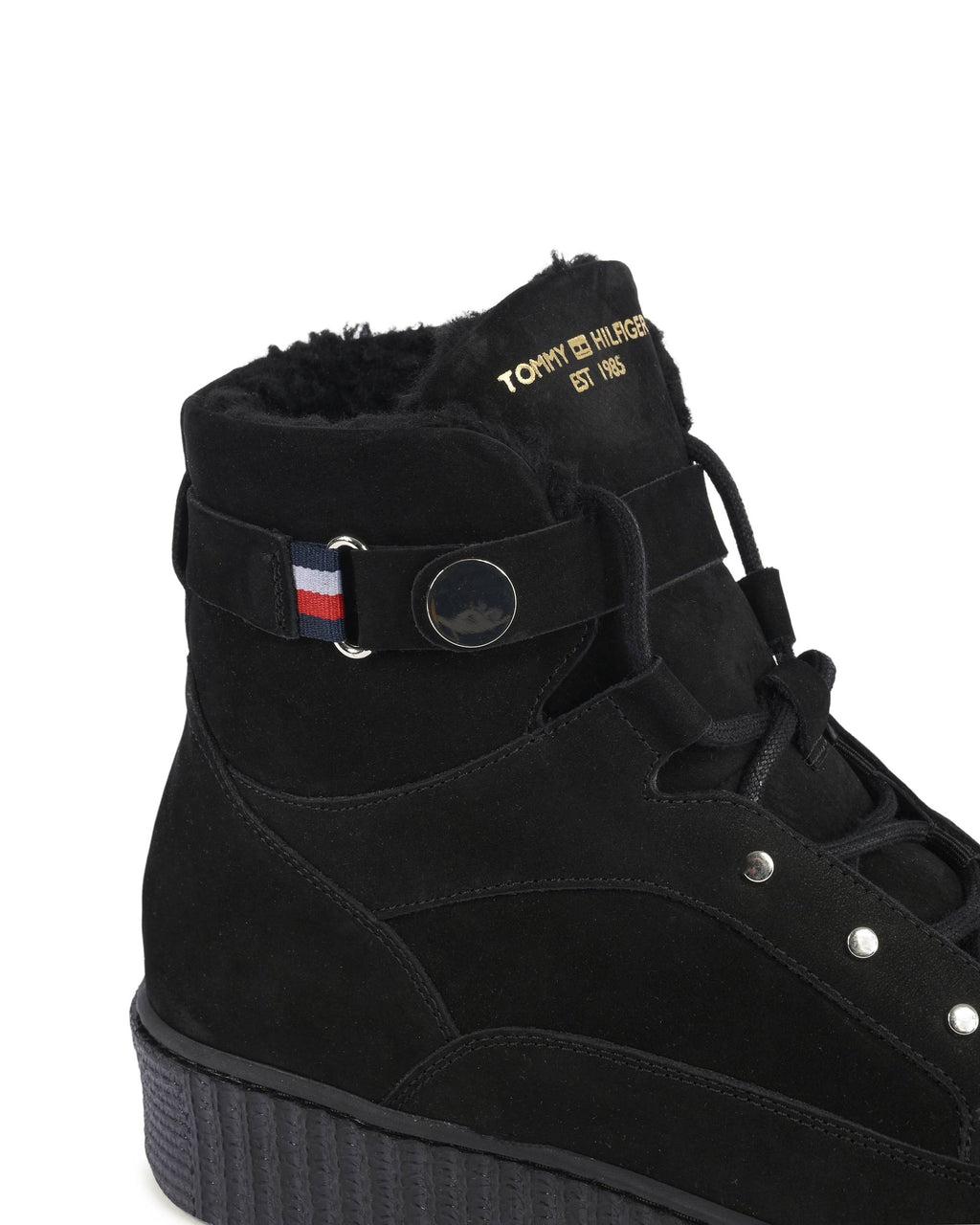Botas Tommy Hilfiger para mujer NEGRAS FW0FW06798BDS