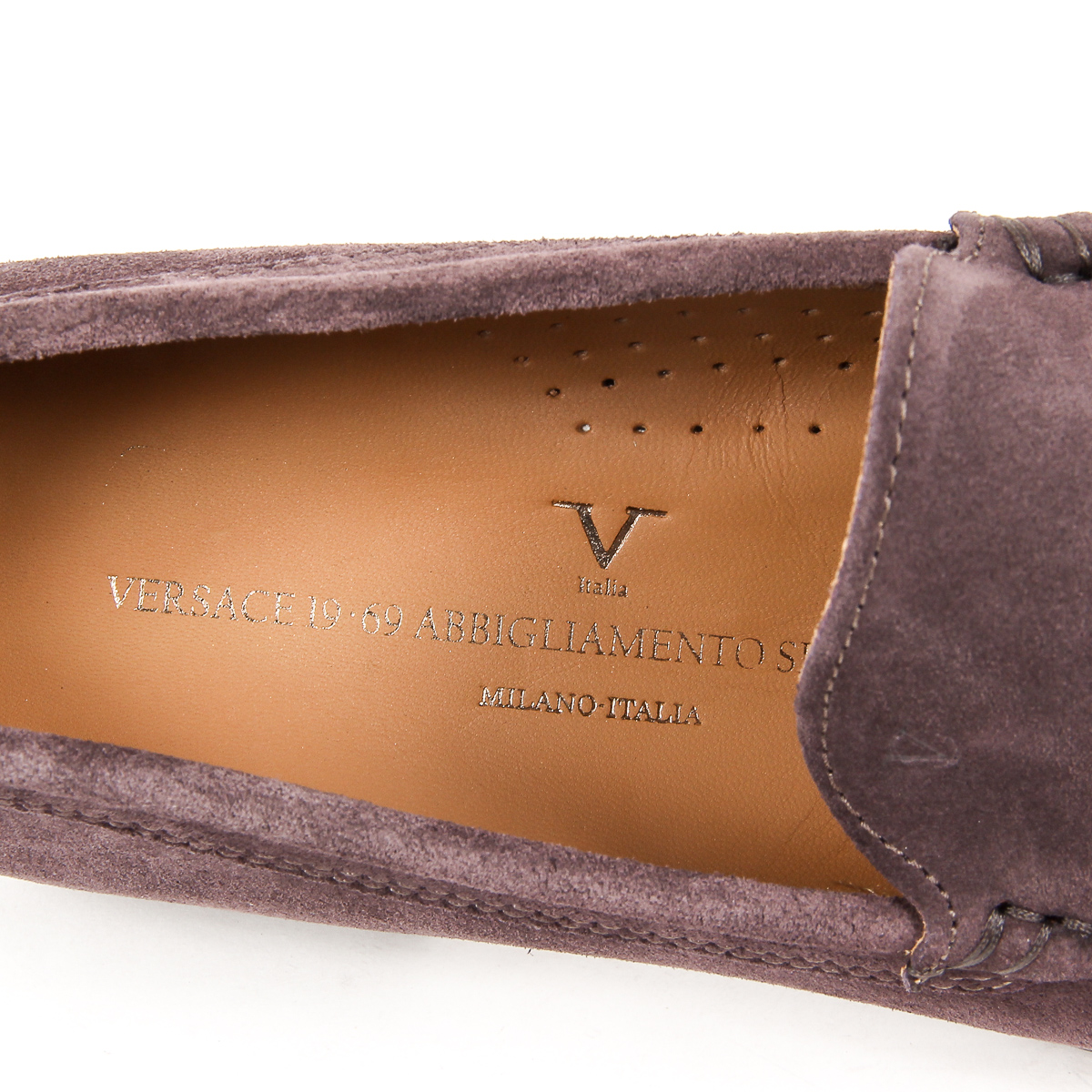 Mocasines V 1969 Italia para hombre, color marrón, STEFAN