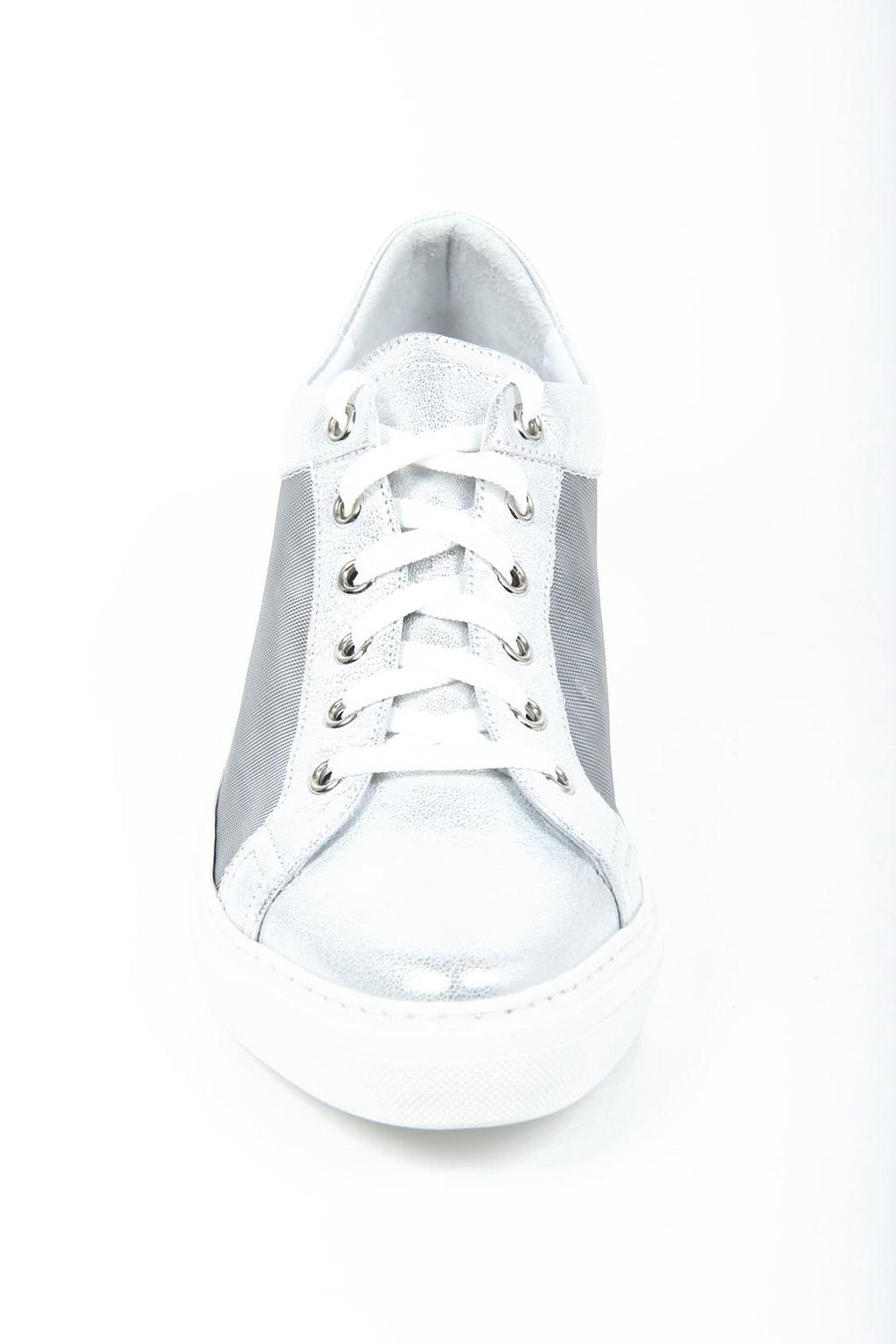 V 1969 Italia Zapatillas de mujer B2198 LUMIER TUL PLATA ARG. 501
