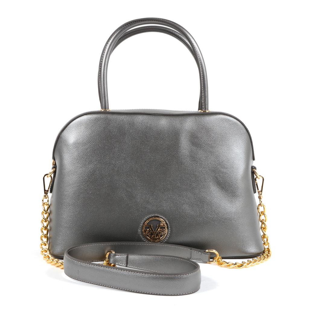 V 1969 Italia Womens Handbag Silver TALLIN