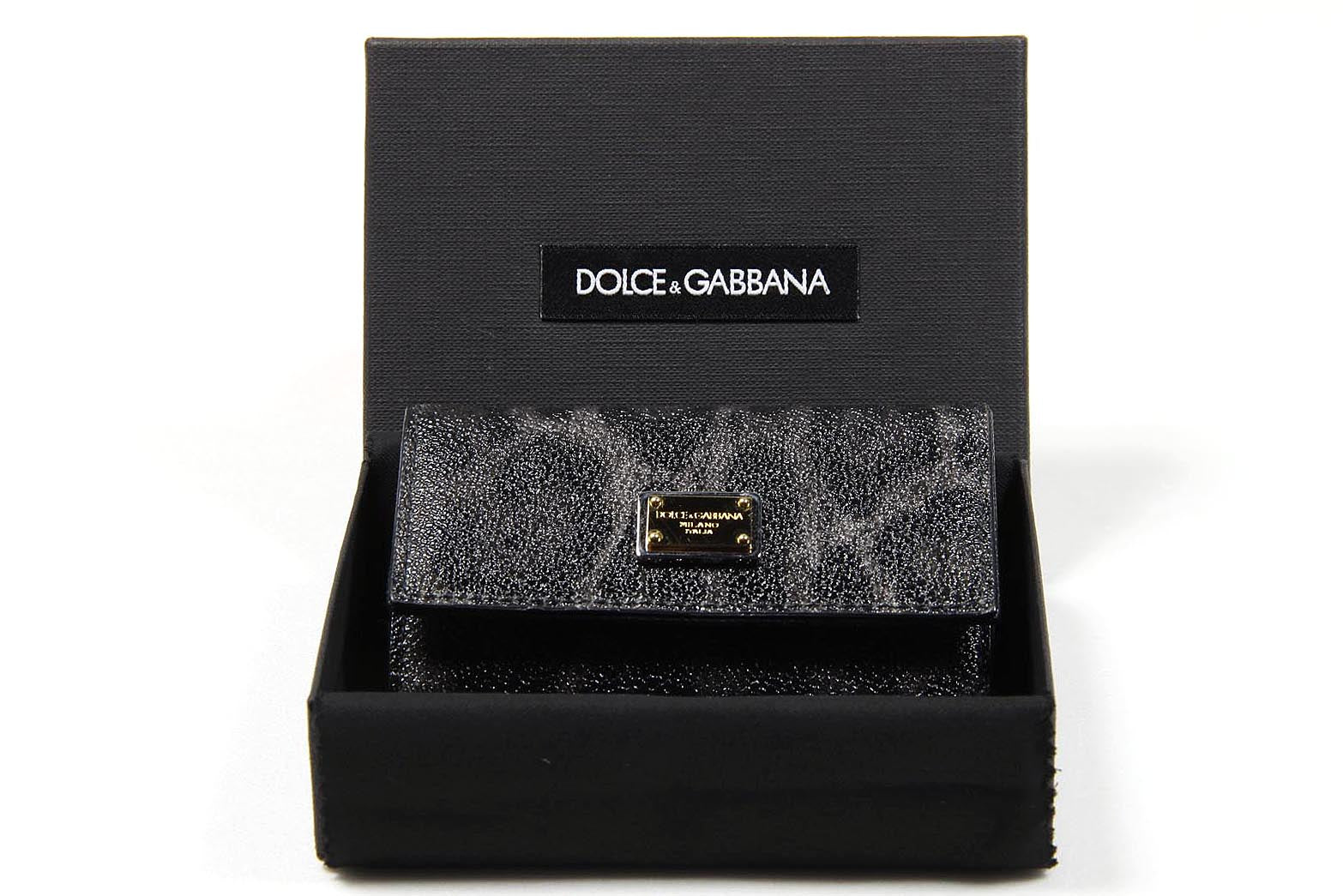 Llavero de cuero Dolce & Gabbana BI0090 A4110 8B836