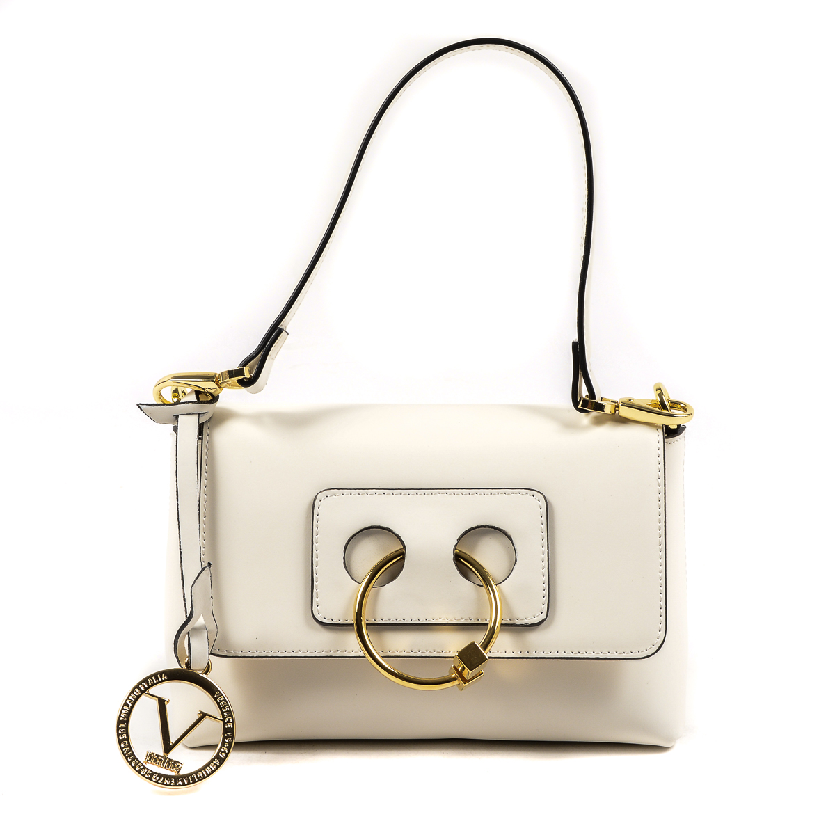 V 1969 Italia Womens Handbag Off White VERONA